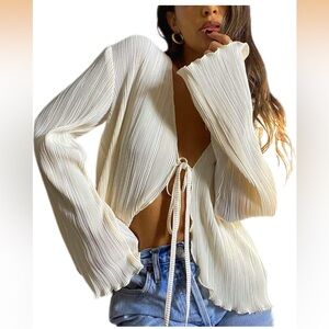 Amazon- Cream Women's Top